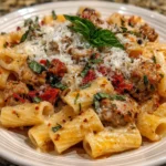 Creamy Italian Sausage Rigatoni