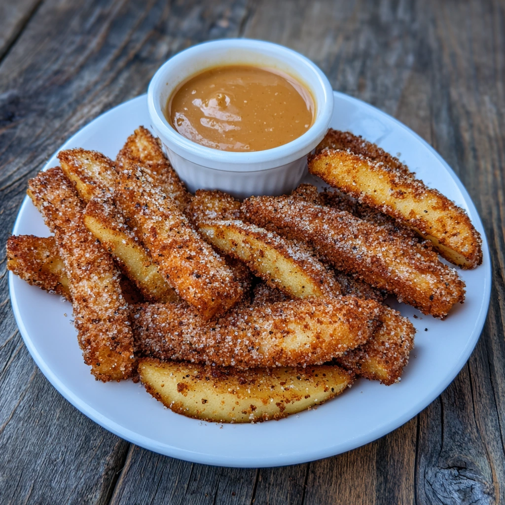 Crispy Air Fryer Apple Fries: 5-Minute Irresistible Crunch! 8 Crispy Air Fryer Apple Fries