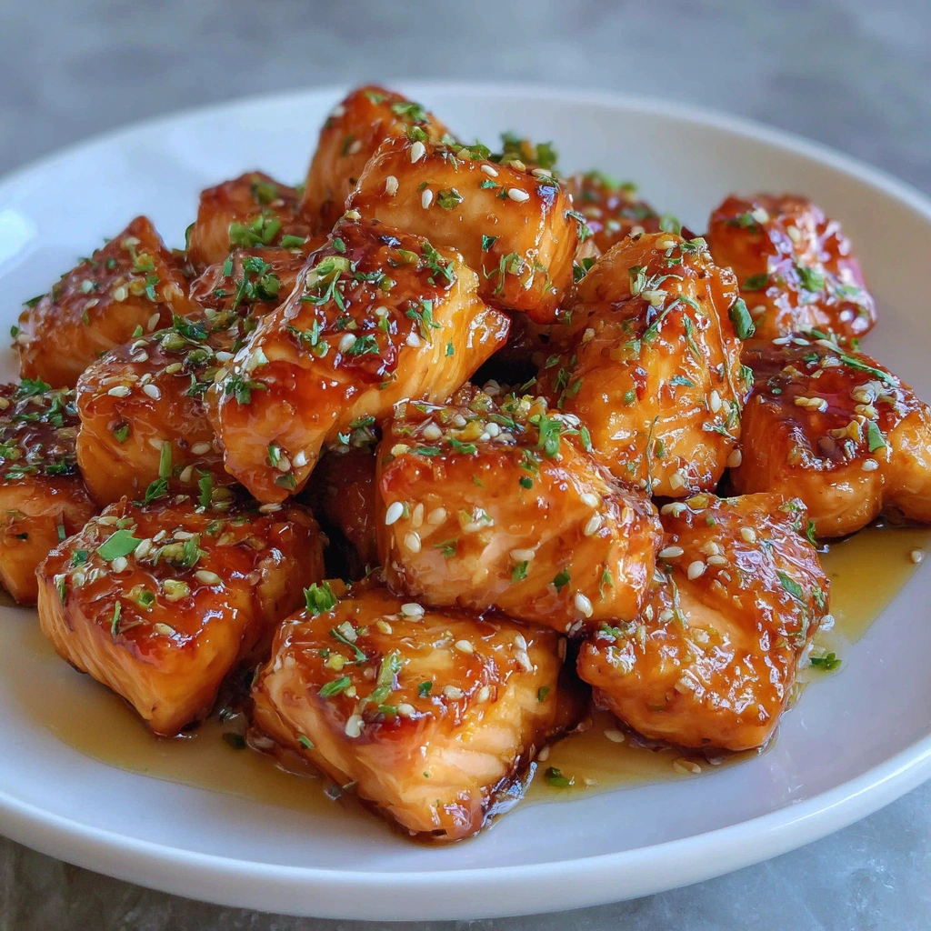 Crispy Air Fryer Honey Garlic Salmon Bites – 20 Irresistible Delights 6 Crispy Air Fryer Honey Garlic Salmon Bites