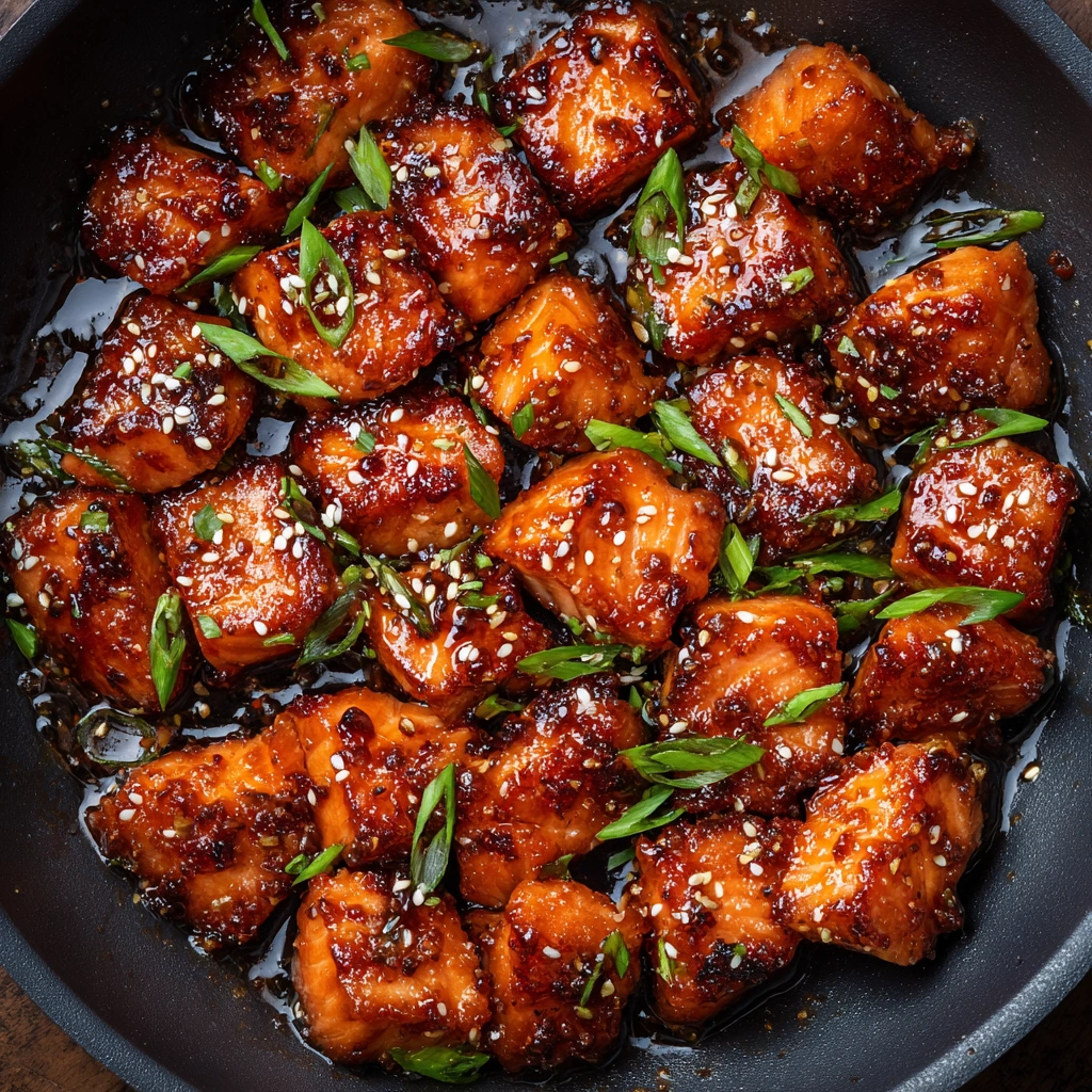 Crispy Air Fryer Honey Garlic Salmon Bites – 20 Irresistible Delights 7 Crispy Air Fryer Honey Garlic Salmon Bites