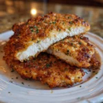 Crispy Air Fryer Parmesan Crusted Chicken