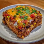 Crockpot Taco Casserole