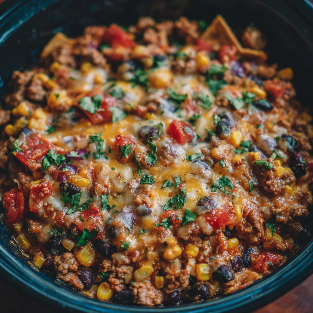 Crockpot Taco Casserole is Delish 5-Ingredient Easy Cheesy. 8 Crockpot Taco Casserole
