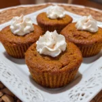 Crustless Pumpkin Pie Cupcakes