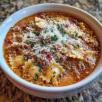 Easy Creamy Lasagna Soup