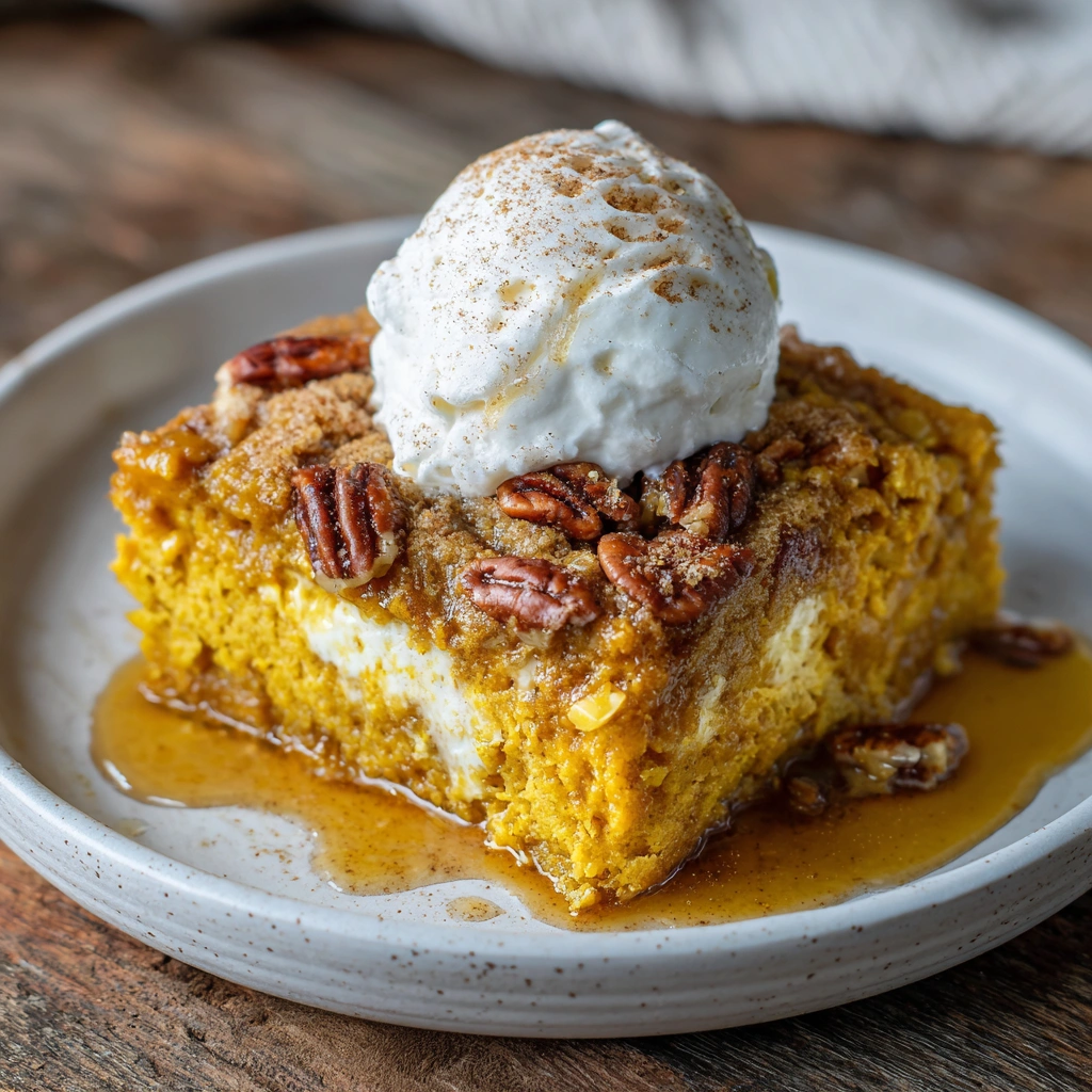 Easy One Pan Pumpkin Dump Cake: 1-Dish, Creamy, Cozy, Moist 6 Easy One Pan Pumpkin Dump Cake