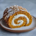 GF Pumpkin Roll Cake and Airy Whipped Filling