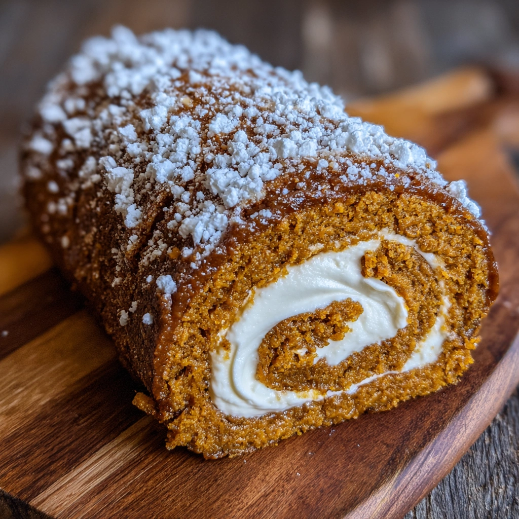 Delicious GF Pumpkin Roll Cake and Airy Whipped Filling: 5-Star Moist Delight 6 GF Pumpkin Roll Cake and Airy Whipped Filling