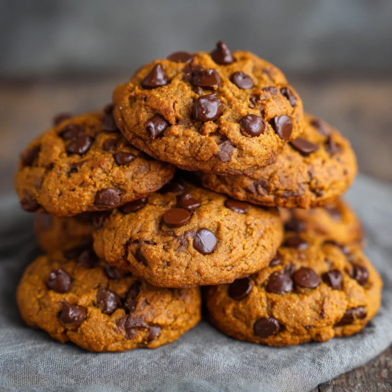 Protein Packed Chocolate Chip Pumpkin Cookies:yum wow top 3 5 Protein Packed Chocolate Chip Pumpkin Cookies