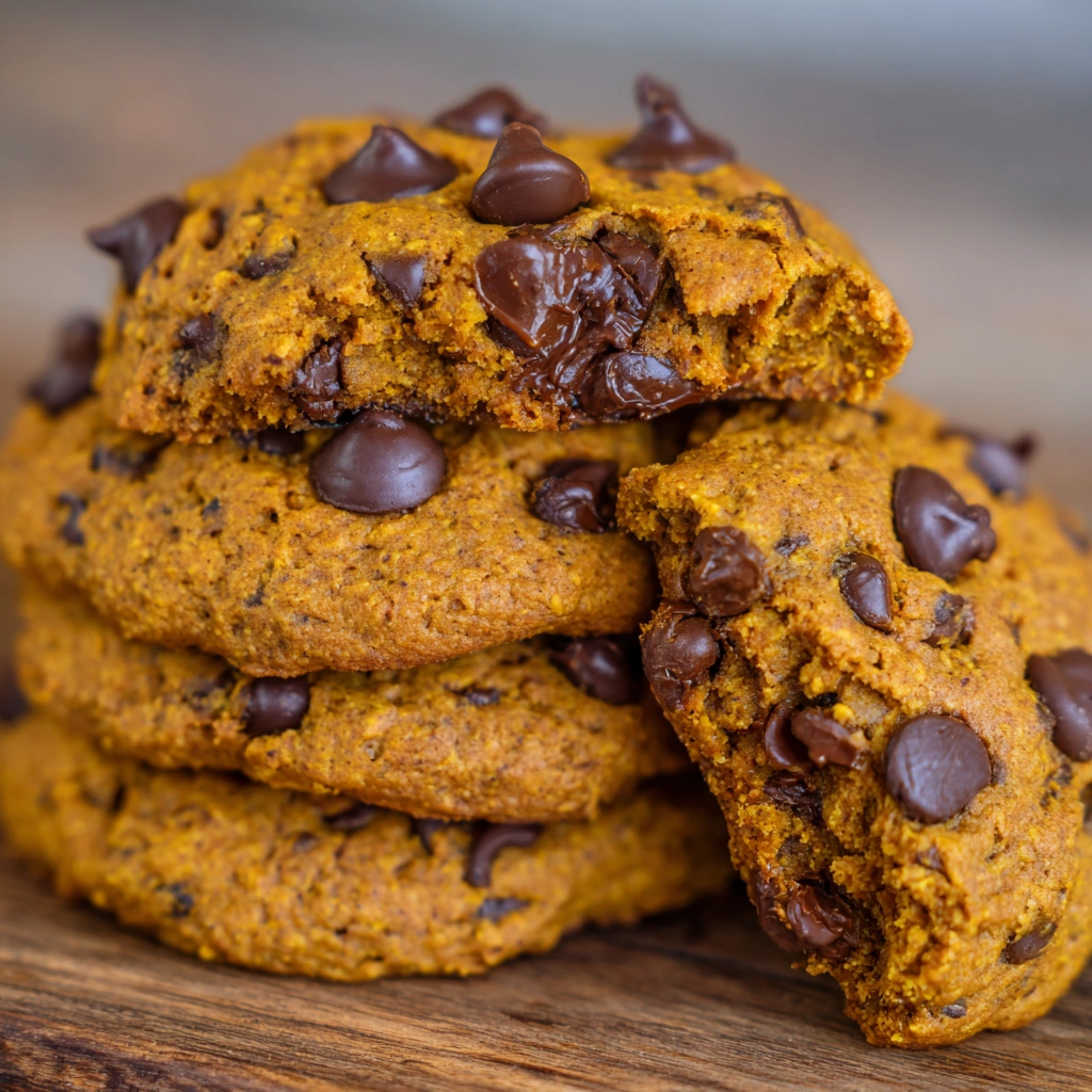 Protein Packed Chocolate Chip Pumpkin Cookies:yum wow top 3 7 Protein Packed Chocolate Chip Pumpkin Cookies