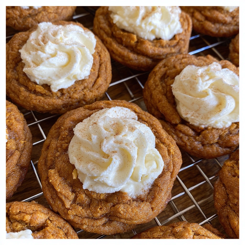 Pumpkin Cheesecake Cookies: 3 Irresistible Creamy Delights. 6 Pumpkin Cheesecake Cookies
