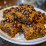 Pumpkin Chocolate Chip Bars Pumpkin Blondies