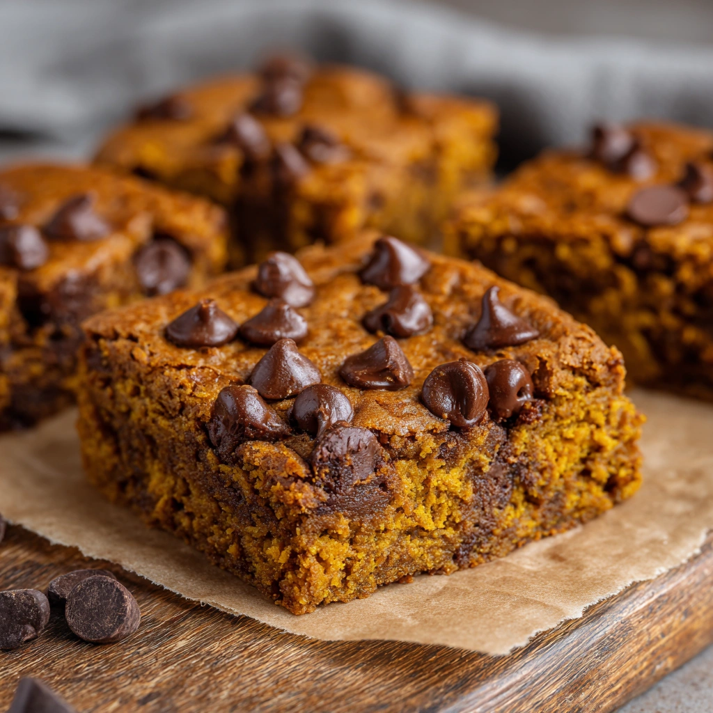 Top 3 Irresistible Pumpkin Chocolate Chip Bars Pumpkin Blondies 6 Pumpkin Chocolate Chip Bars Pumpkin Blondies