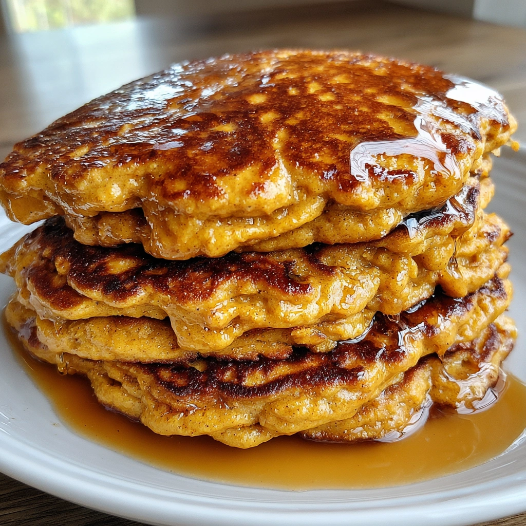 Pumpkin Cottage Cheese Protein Pancakes 5 Pumpkin Cottage Cheese Protein Pancakes