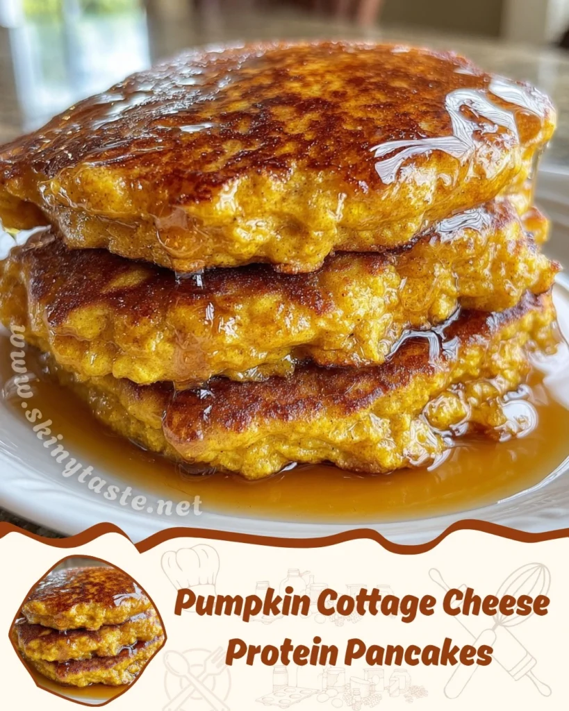 Pumpkin Cottage Cheese Protein Pancakes 6 Pumpkin Cottage Cheese Protein Pancakes