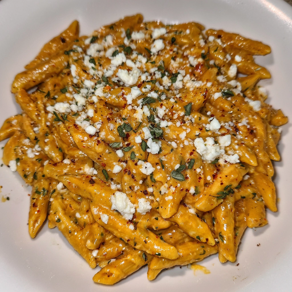 Pumpkin Pasta with Feta: 3-Step Easy, Creamy, Irresistible 8 Pumpkin Pasta with Feta