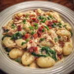 Quick Creamy Crack Chicken Gnocchi