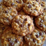 Rice Krispie Chocolate Chip Cookies