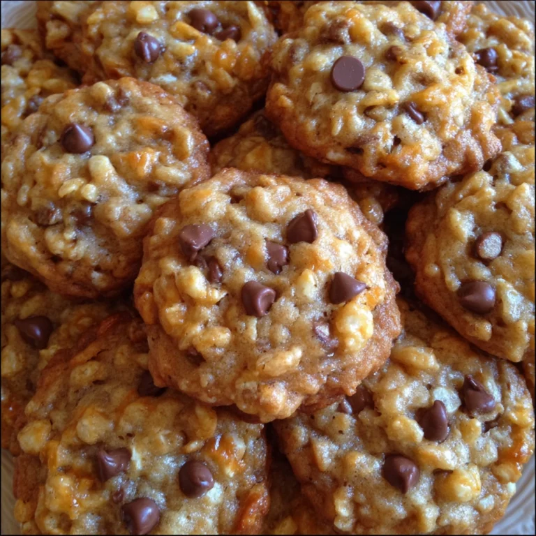 Rice Krispie Chocolate Chip Cookies