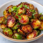 Sweet Chili Air Fryer Brussels Sprouts