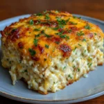 BEST EVER CHICKEN AND RICE CASSEROLE