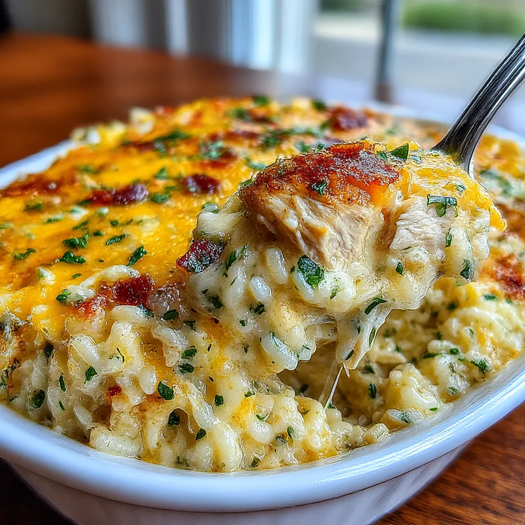 BEST EVER CHICKEN AND RICE CASSEROLE