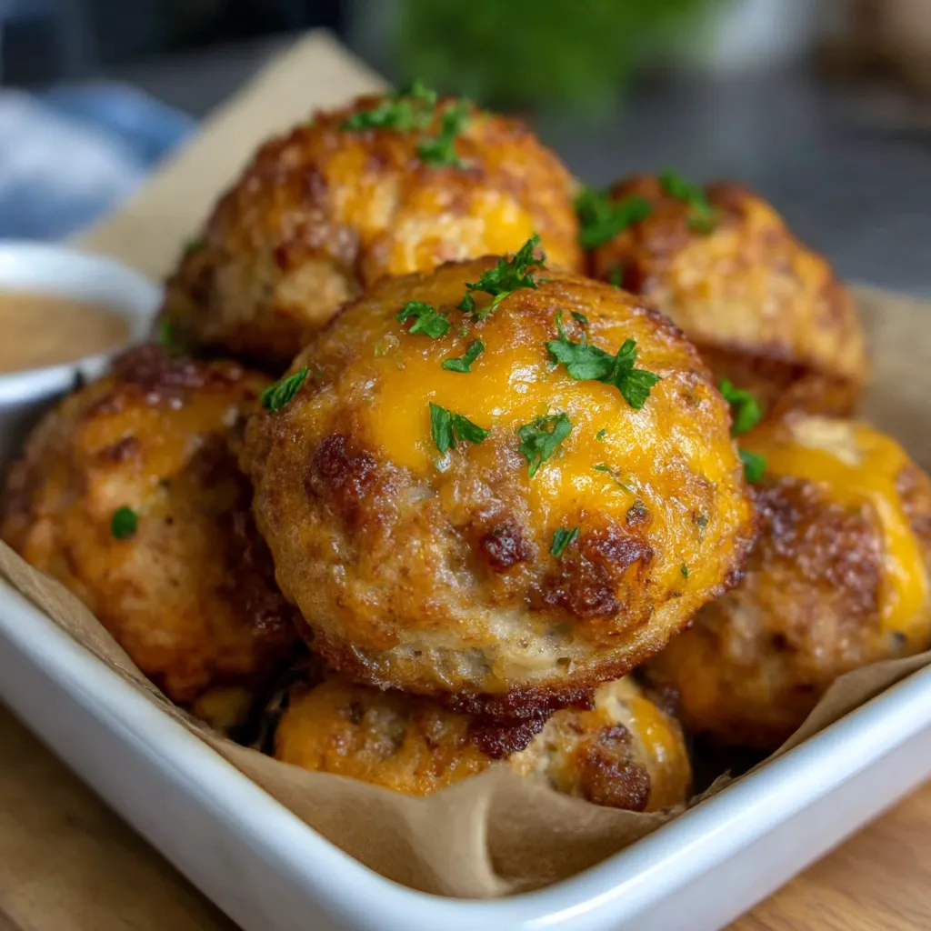 Bisquick Sausage Balls