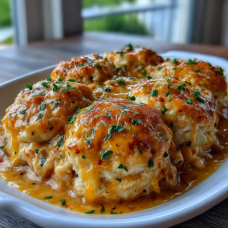 Cheddar Bay Chicken Cobbler