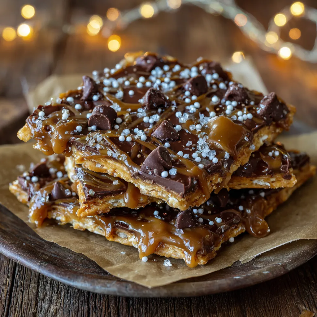 Christmas Crack (Saltine Bark)