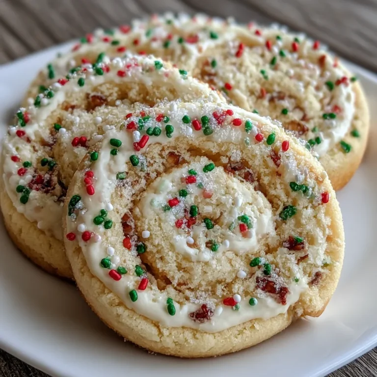 Christmas Pinwheel Sugar Cookies