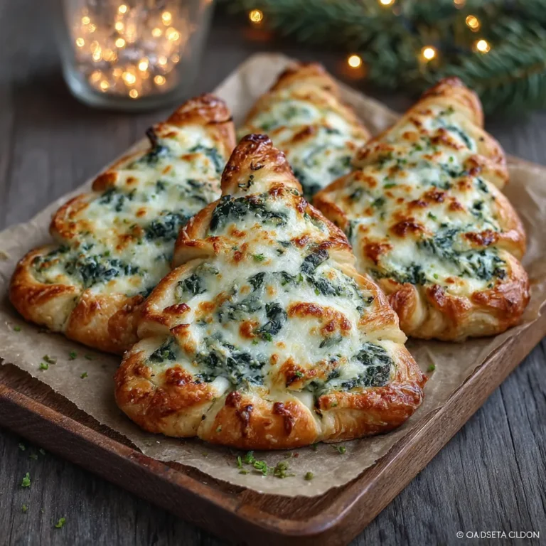 Christmas Tree Spinach Dip Breadsticks