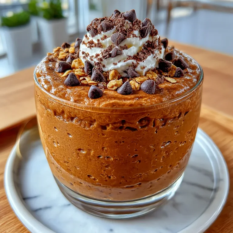 Cottage Cheese Chocolate Mousse