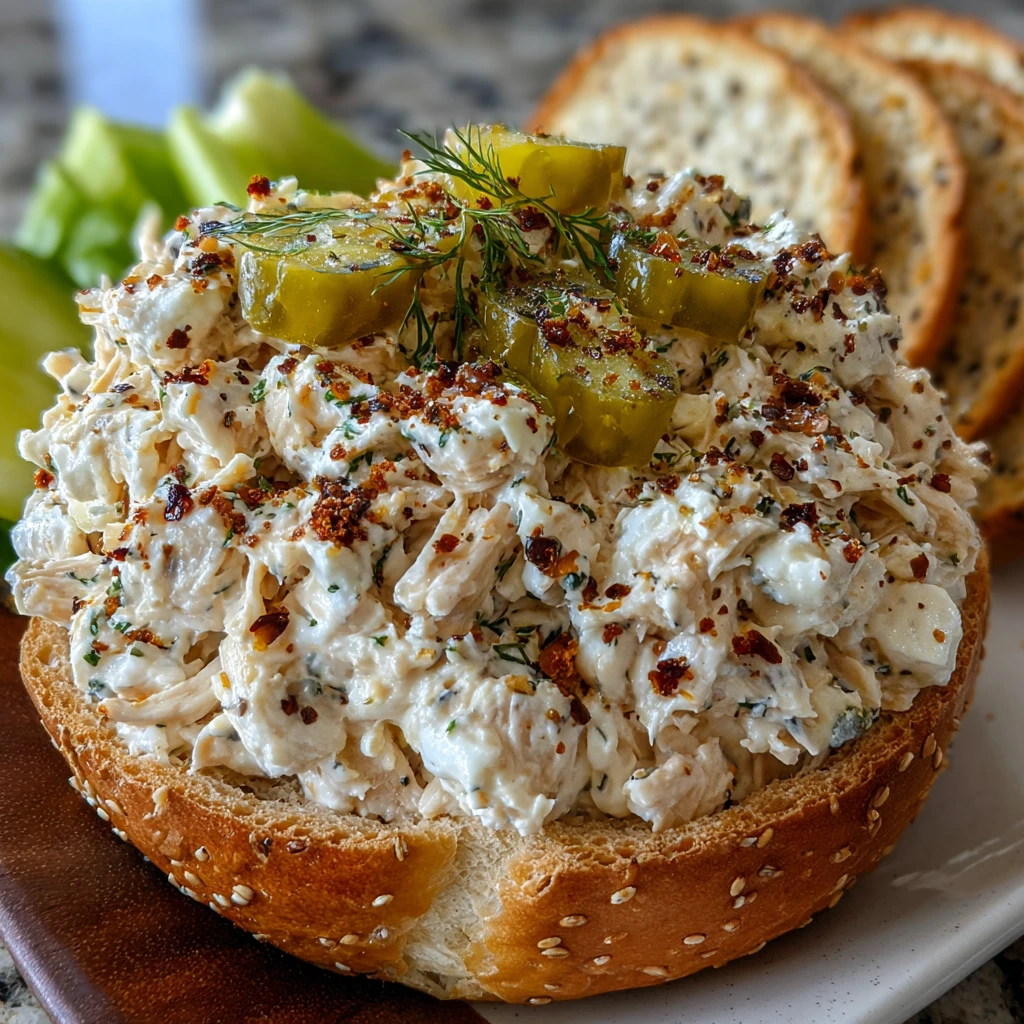Cottage Cheese Dill Pickle Chicken Salad 7 Cottage Cheese Dill Pickle Chicken Salad