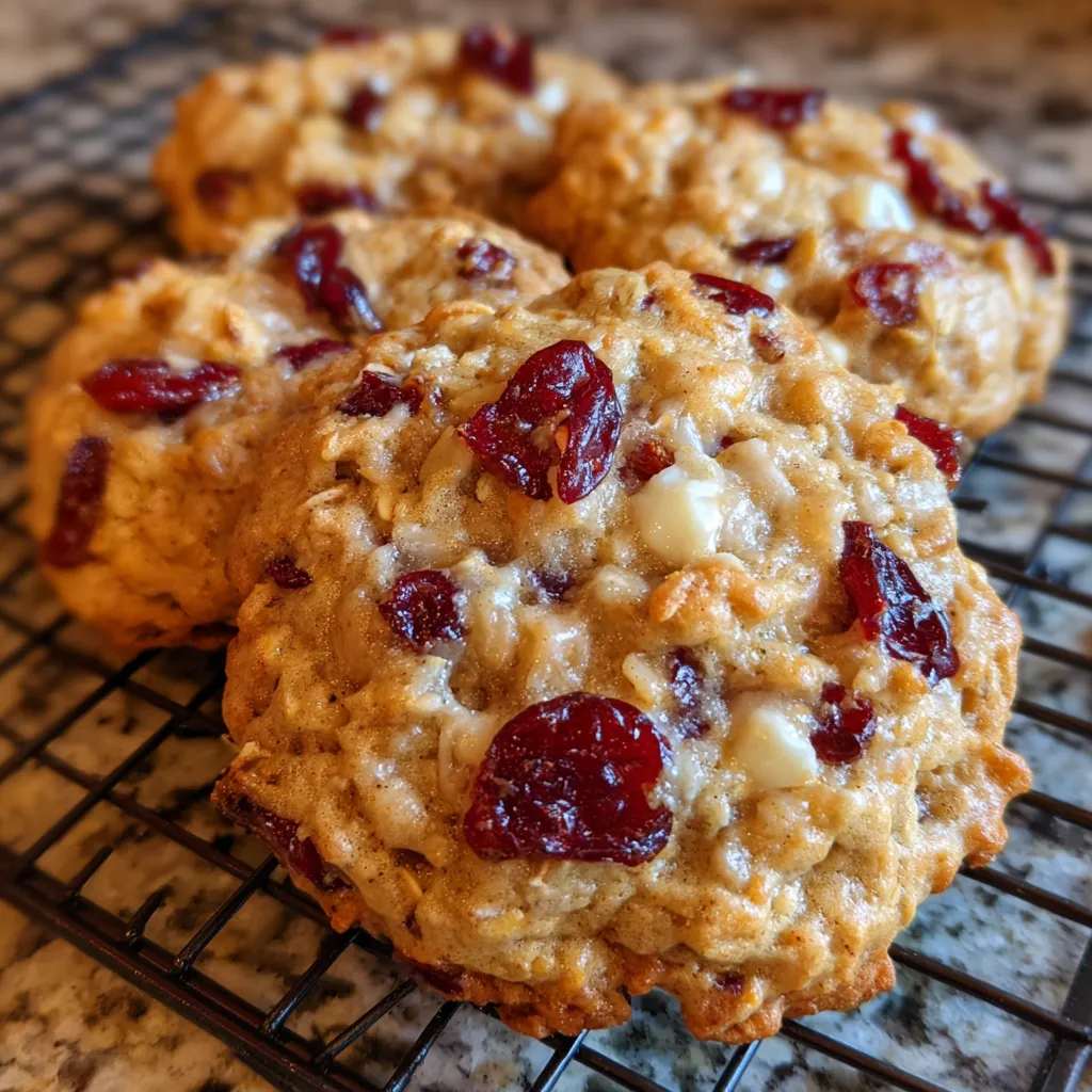 Cranberry Oatmeal Cookies