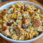 Creamy Cottage Cheese Chicken Fireside Pasta Bake