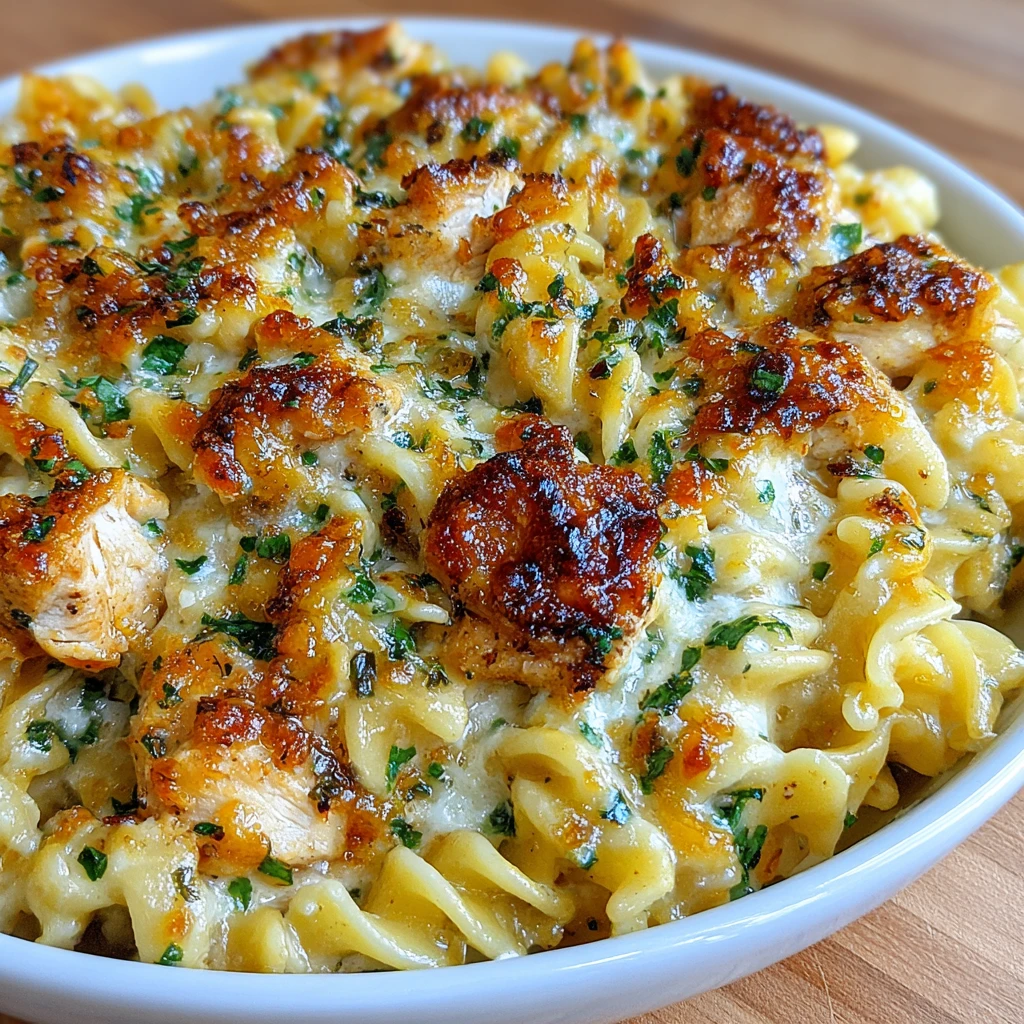 Creamy Cottage Cheese Chicken Fireside Pasta Bake