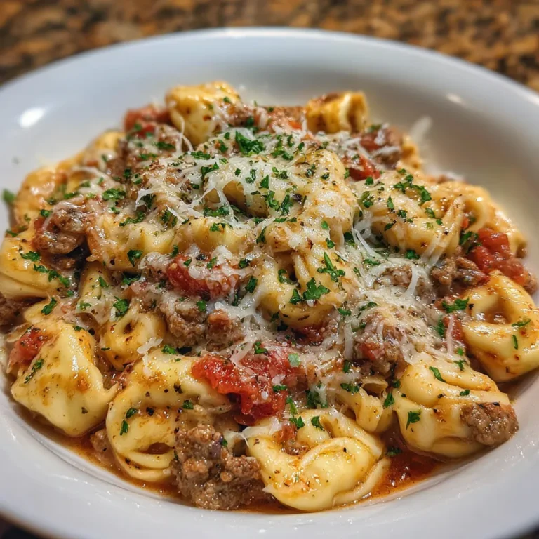 Crockpot Cheese Tortellini