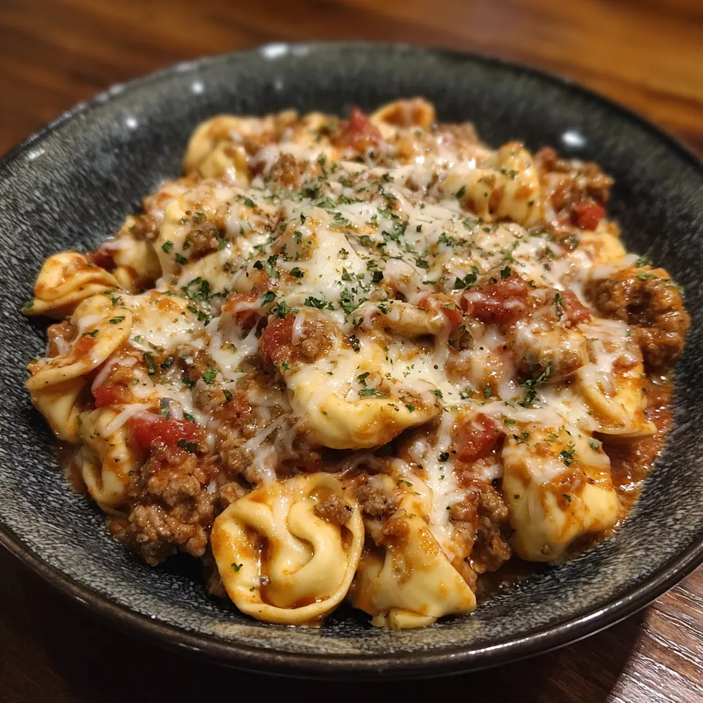 Crockpot Cheese Tortellini
