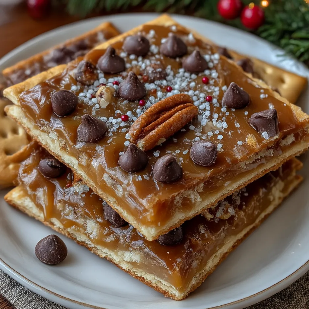 Easy Christmas Crack Cookies