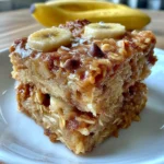 Energizing Banana Oatmeal Bars