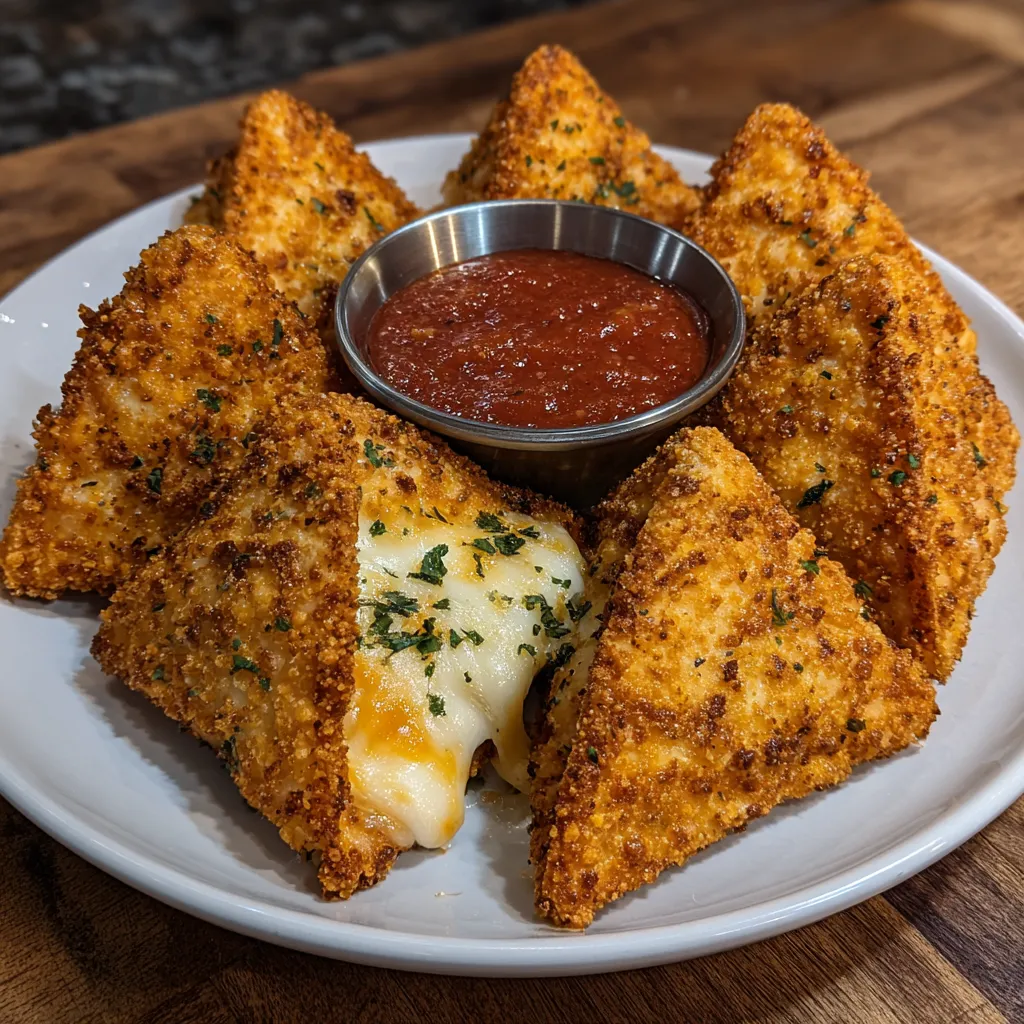 Fried Cheese Stuffed Doritos