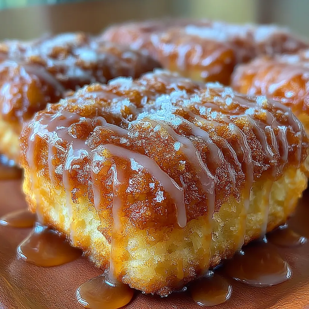 Soft Baked Maple Donut Bars