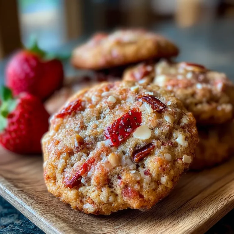 Strawberry Crunch Cookies