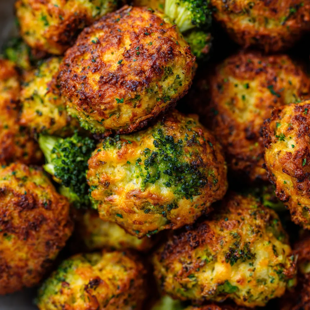 Broccoli Cheddar Poppers Deliver 5 Crispy Cheesy Hot Bites. 8 Broccoli Cheddar Poppers