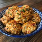 Spicy Rotel Cream Cheese Sausage Balls