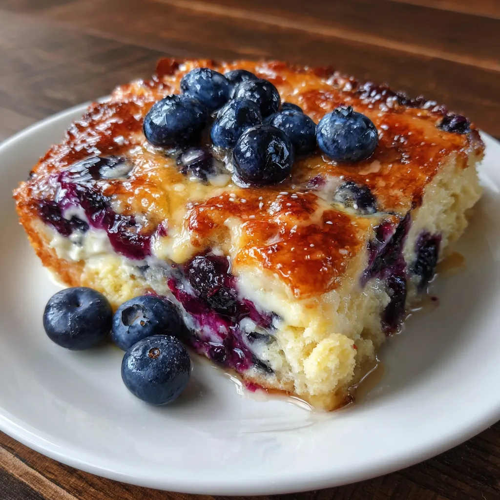 Blueberry Buttermilk Pancake Casserole: Best Easy Epic 5. 7 Blueberry Buttermilk Pancake Casserole
