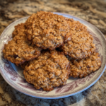 Low Sugar Applesauce Oatmeal Cookies