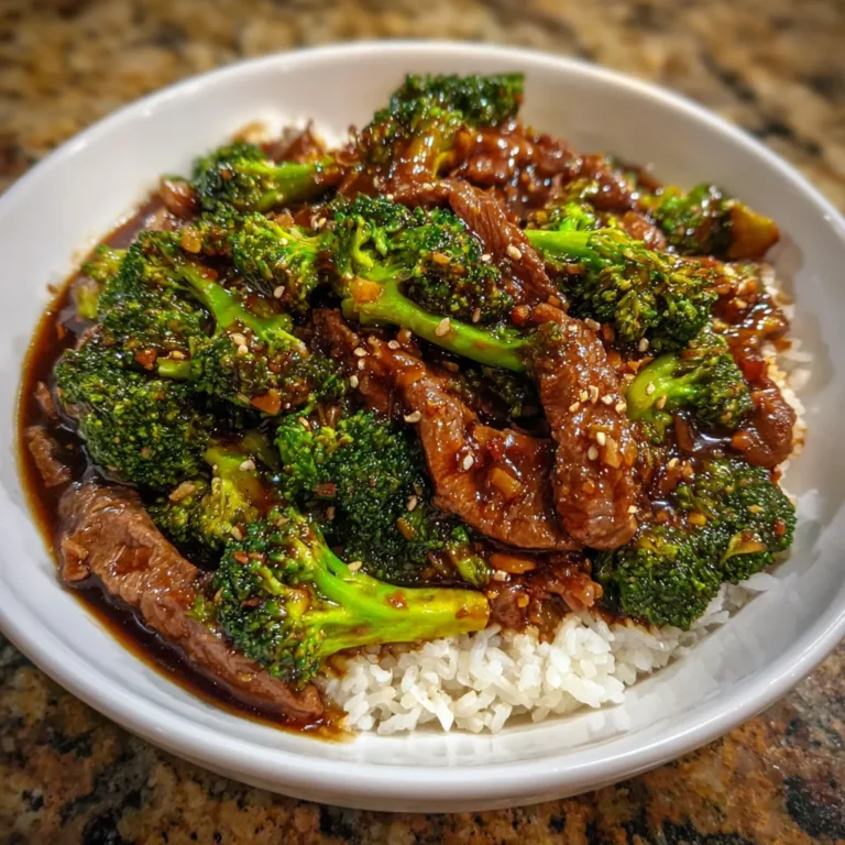 Chinese Beef and Broccoli
