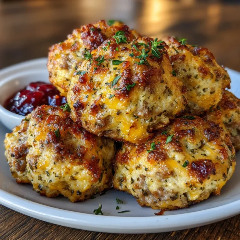 Spicy Rotel Cream Cheese Sausage Balls