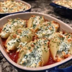Spinach and Ricotta Stuffed Shells
